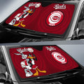 Cincinnati Reds Car Sunshade Custom Car Accessories - Gearcarcover - 2