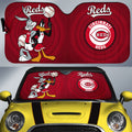 Cincinnati Reds Car Sunshade Custom Car Accessories - Gearcarcover - 1