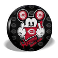 Cincinnati Reds Spare Tire Covers Custom Car Accessories - Gearcarcover - 3