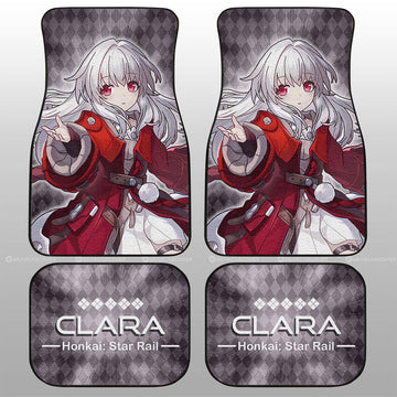 Clara Car Floor Mats Custom Honkai Star Rail Car Accessories - Gearcarcover - 1