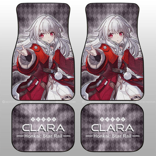 Clara Car Floor Mats Custom Honkai Star Rail Car Accessories - Gearcarcover - 1