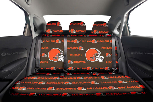 Cleveland Browns Car Back Seat Covers Sporty Team Collection - Gearcarcover - 2