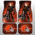 Cleveland Browns Car Floor Mats Custom Car Accessories For Fan - Gearcarcover - 1