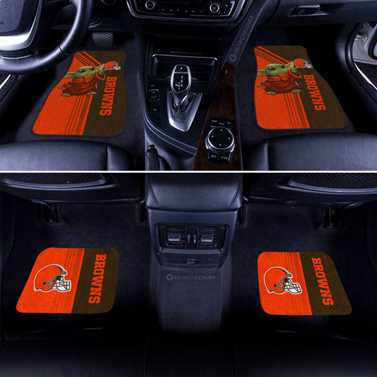 Cleveland Browns Car Floor Mats Custom Car Accessories - Gearcarcover - 2