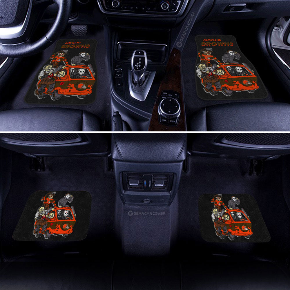 Cleveland Browns Car Floor Mats Custom Car Accessories - Gearcarcover - 2