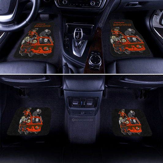 Cleveland Browns Car Floor Mats Custom Car Accessories - Gearcarcover - 2