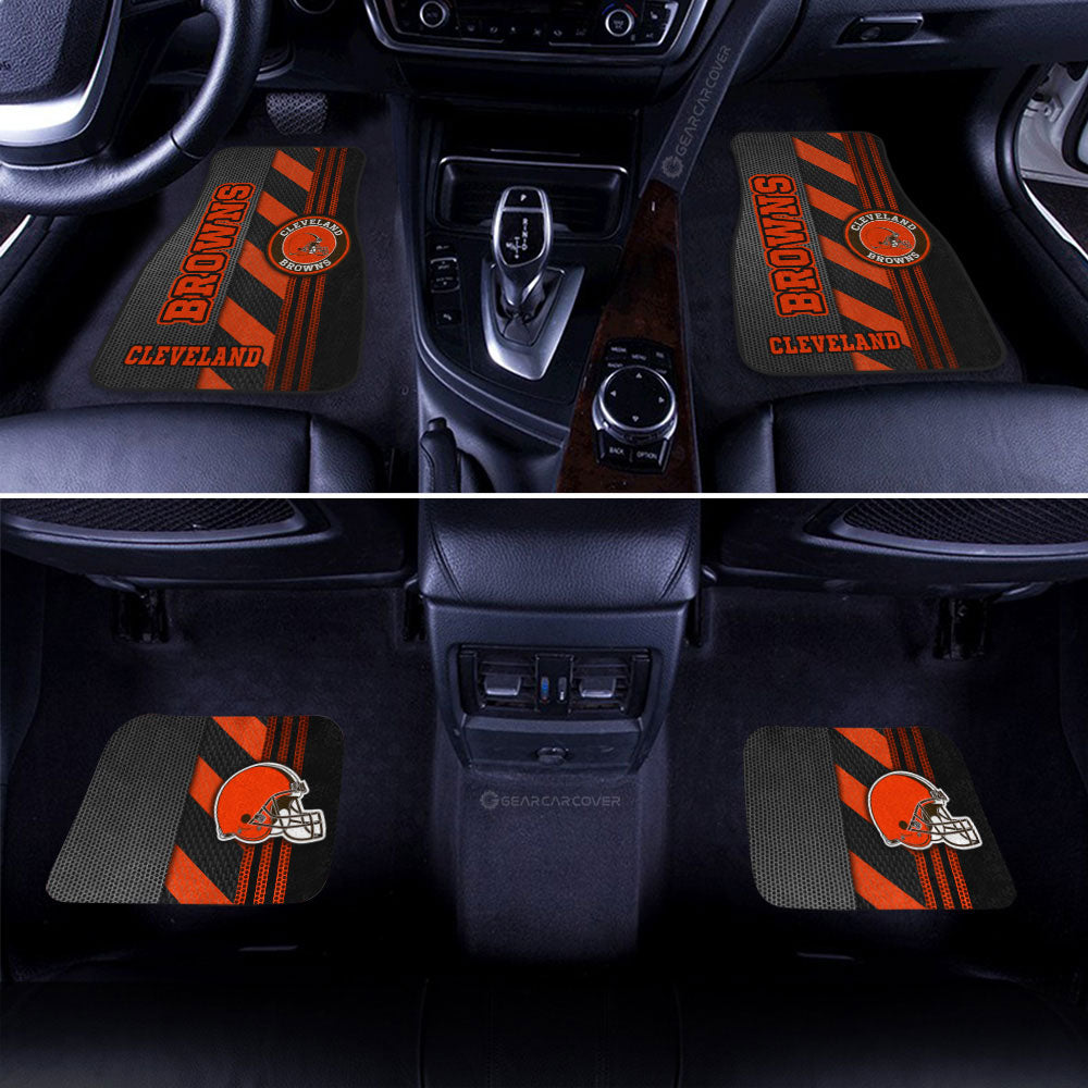 Cleveland Browns Car Floor Mats Custom Car Accessories - Gearcarcover - 2