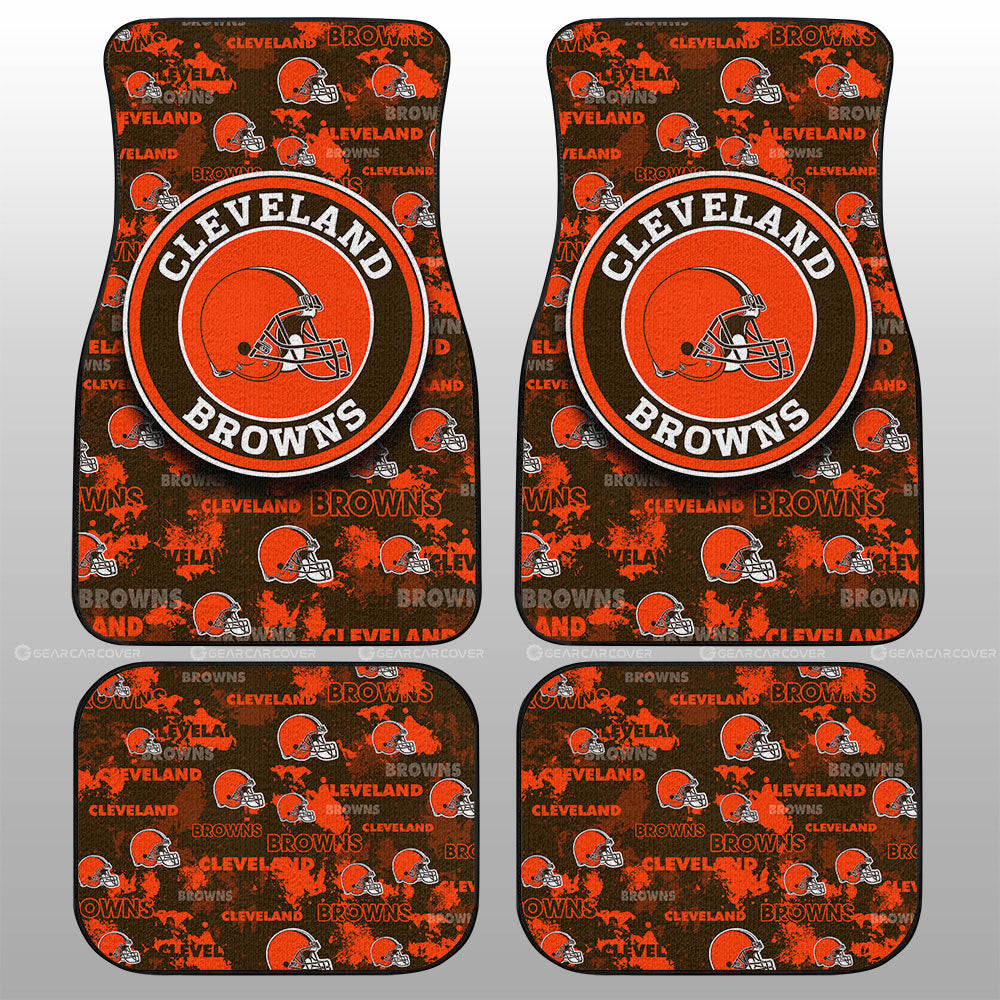 Cleveland Browns Car Floor Mats Custom Car Accessories - Gearcarcover - 1