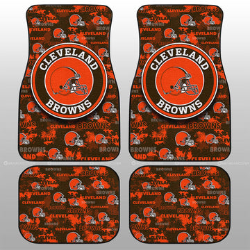 Cleveland Browns Car Floor Mats Custom Car Accessories - Gearcarcover - 1
