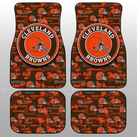Cleveland Browns Car Floor Mats Custom Car Accessories - Gearcarcover - 1
