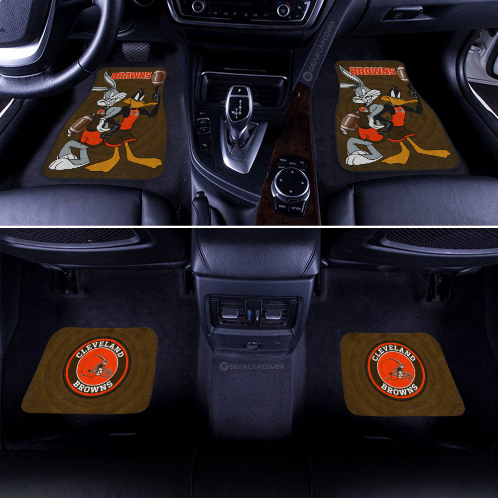 Cleveland Browns Car Floor Mats Custom Car Accessories - Gearcarcover - 2
