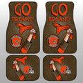 Cleveland Browns Car Floor Mats Custom Car Accessories - Gearcarcover - 1