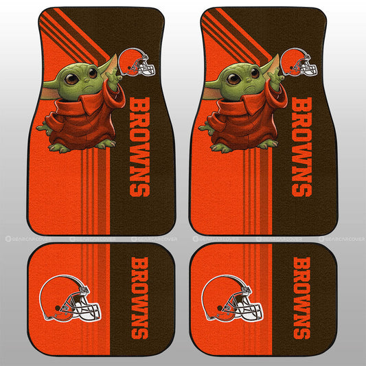 Cleveland Browns Car Floor Mats Custom Car Accessories - Gearcarcover - 1