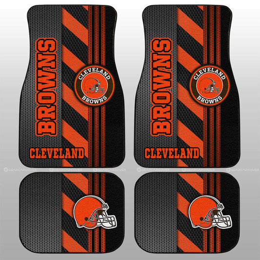 Cleveland Browns Car Floor Mats Custom Car Accessories - Gearcarcover - 1