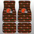 Cleveland Browns Car Floor Mats Sporty Team Collection - Gearcarcover - 1