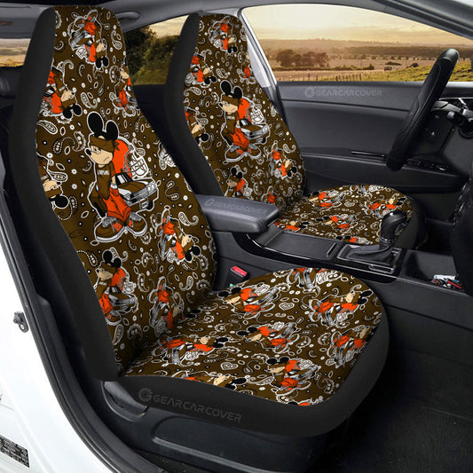 Cleveland Browns Car Seat Covers Cartoon Theme Collection - Gearcarcover - 2