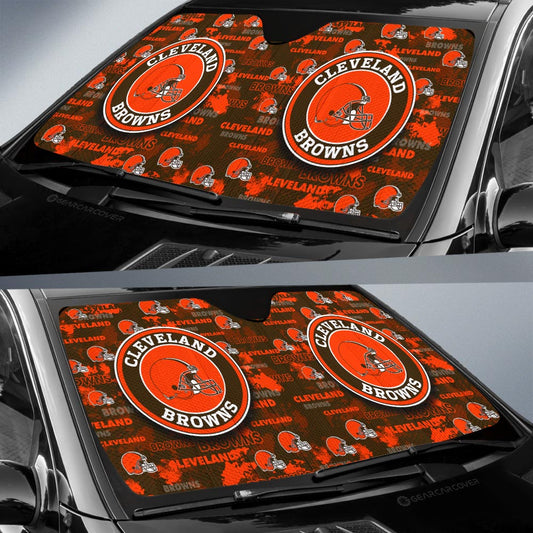 Cleveland Browns Car Sunshade Custom Car Accessories - Gearcarcover - 2