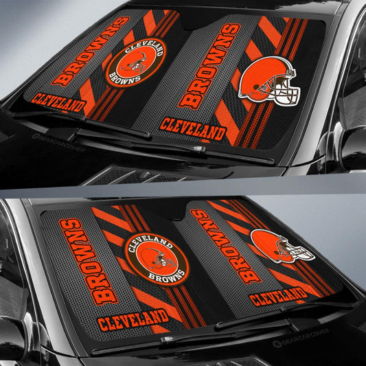 Cleveland Browns Car Sunshade Custom Car Accessories - Gearcarcover - 2