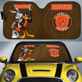 Cleveland Browns Car Sunshade Custom Car Accessories - Gearcarcover - 1