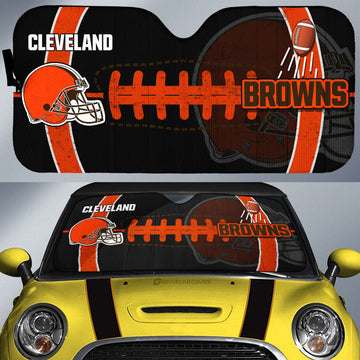 Cleveland Browns Car Sunshade Custom Car Accessories - Gearcarcover - 1