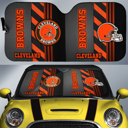 Cleveland Browns Car Sunshade Custom Car Accessories - Gearcarcover - 1