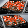 Cleveland Browns Car Sunshade Custom Ugly Style Car Accessories - Gearcarcover - 2