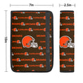 Cleveland Browns Seat Belt Covers Sporty Team Collection - Gearcarcover - 1