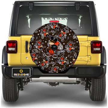 Cleveland Browns Spare Tire Covers Camera Hole Cartoon Theme Collection - Gearcarcover - 1