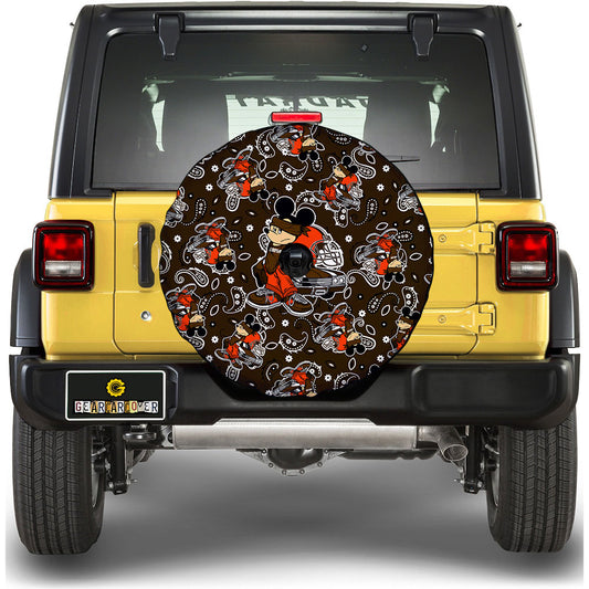 Cleveland Browns Spare Tire Covers Camera Hole Cartoon Theme Collection - Gearcarcover - 1