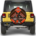 Cleveland Browns Spare Tire Covers Camera Hole Sporty Team Collection - Gearcarcover - 1