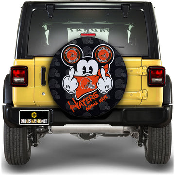 Cleveland Browns Spare Tire Covers Custom Car Accessories - Gearcarcover - 1