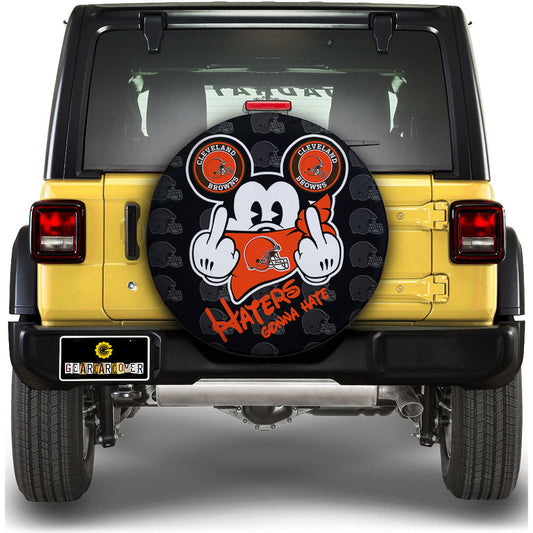 Cleveland Browns Spare Tire Covers Custom Car Accessories - Gearcarcover - 1