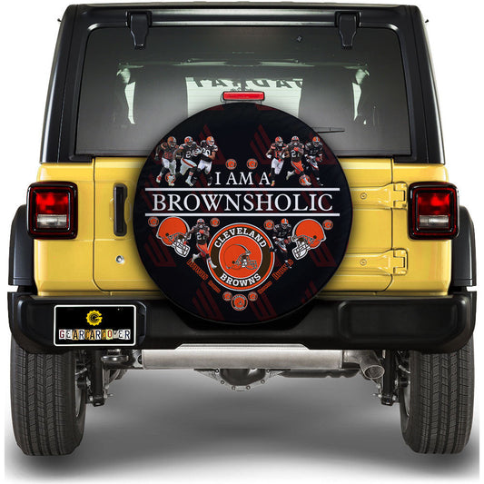 Cleveland Browns Spare Tire Covers Custom For Holic Fans - Gearcarcover - 1