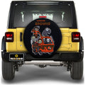 Cleveland Browns Spare Tire Covers Horror Characters Car Accessories - Gearcarcover - 1