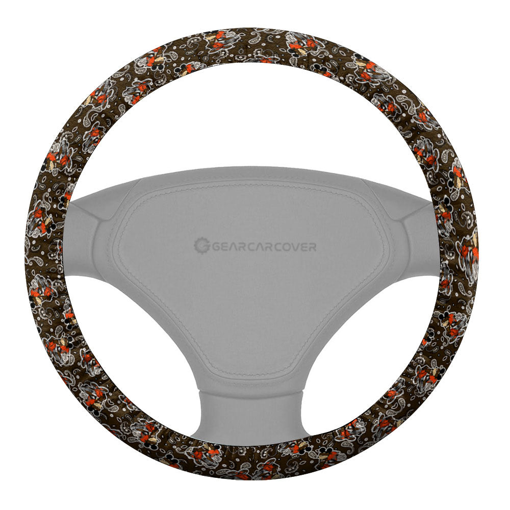 Cleveland Browns Steering Wheel Cover Cartoon Theme Collection - Gearcarcover - 2