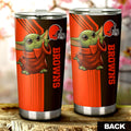 Cleveland Browns Tumbler Cup Custom Car Accessories - Gearcarcover - 2