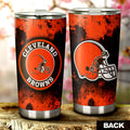 Cleveland Browns Tumbler Cup Custom Car Accessories - Gearcarcover - 2