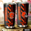 Cleveland Browns Tumbler Cup Custom Car Accessories - Gearcarcover - 1