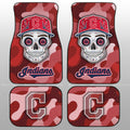 Cleveland Indians Car Floor Mats Skull Theme Collection - Gearcarcover - 1