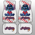 Cleveland Indians Car Floor Mats Stitch Theme Collection - Gearcarcover - 1