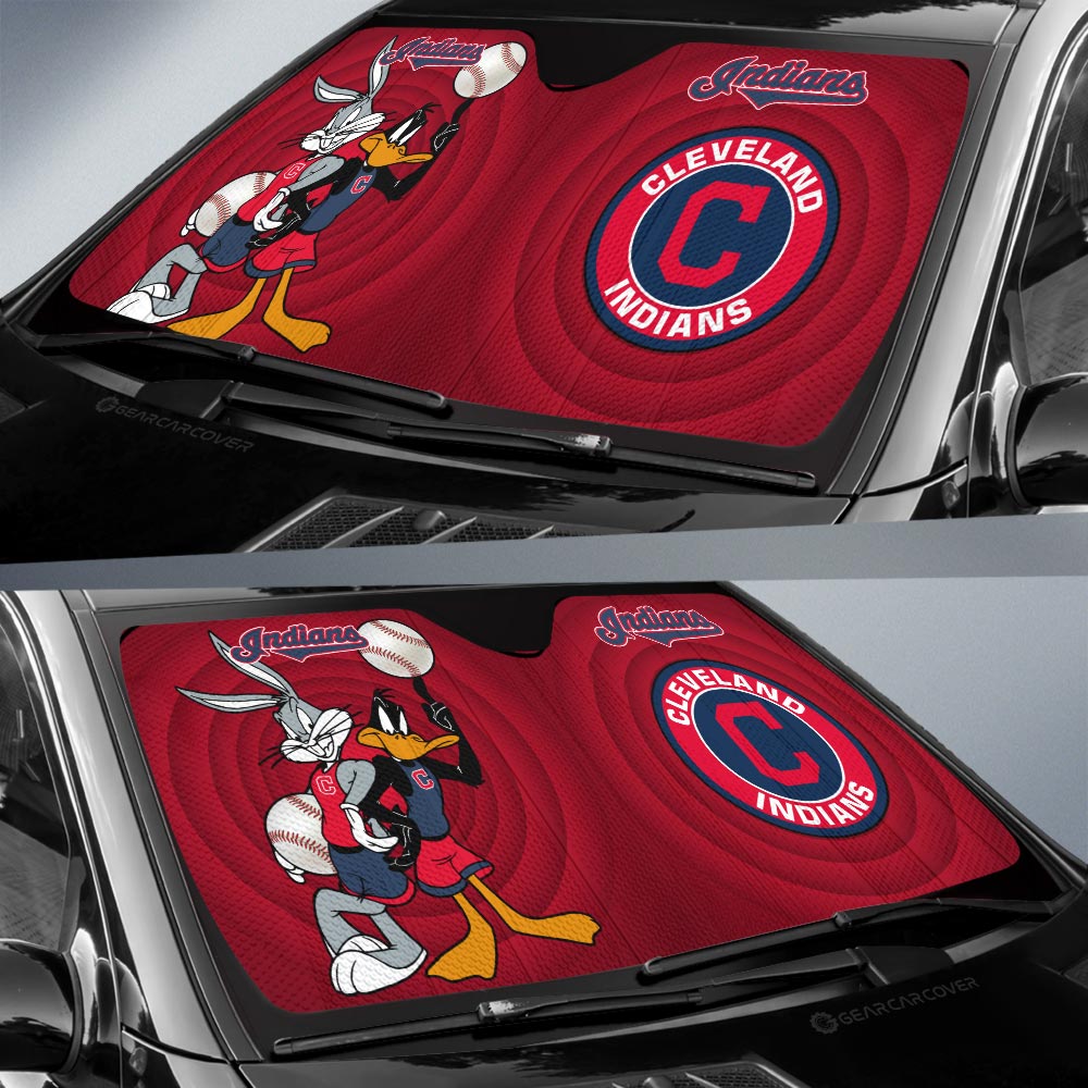 Cleveland Indians Car Sunshade Custom Car Accessories - Gearcarcover - 2