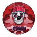Cleveland Indians Spare Tire Covers Camera Hole Skull Theme Collection - Gearcarcover - 4