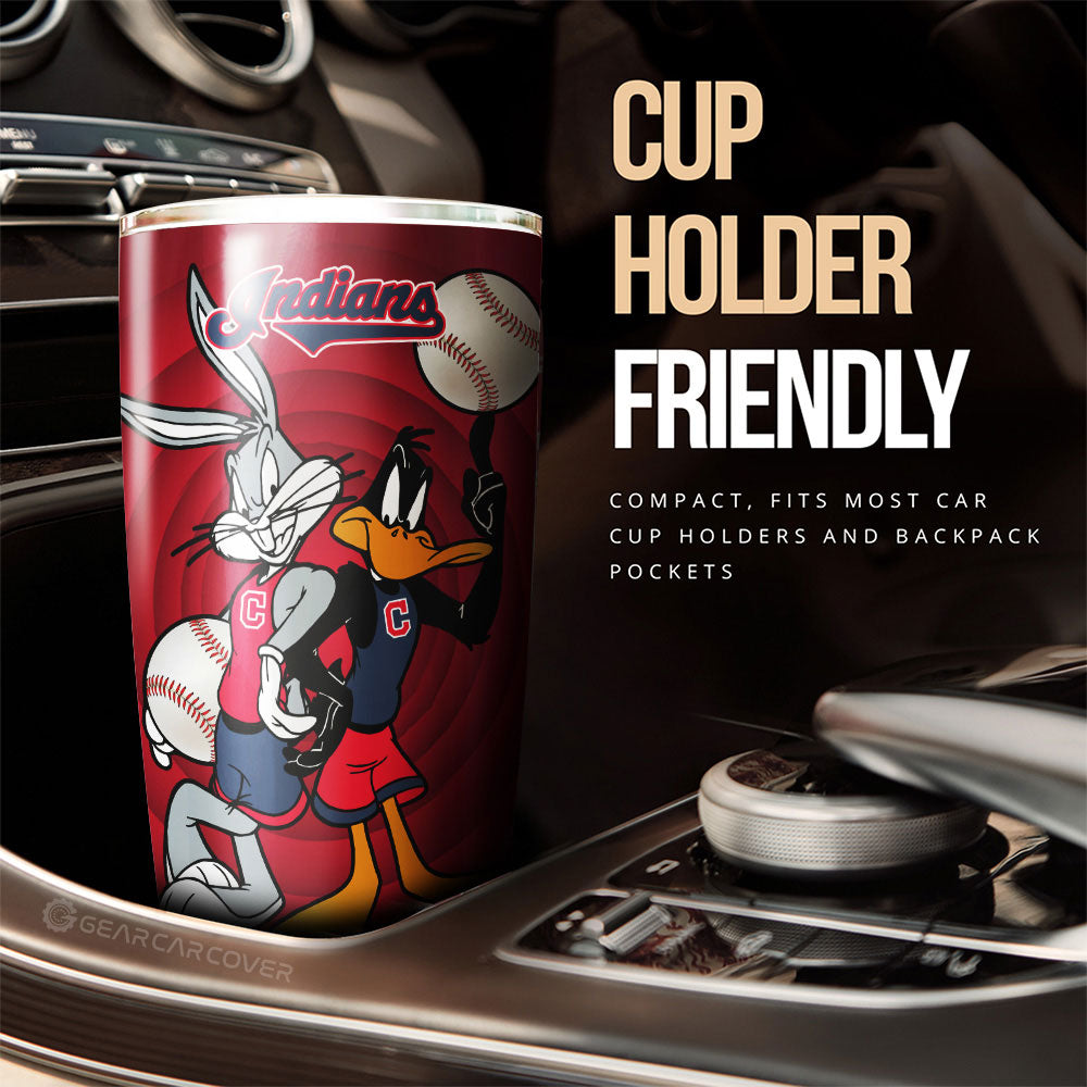 Cleveland Indians Tumbler Cup Custom Car Accessories - Gearcarcover - 3