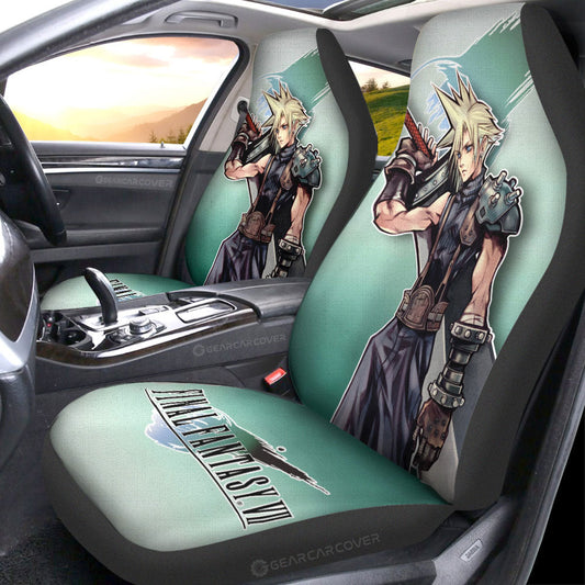 Cloud Strife Car Seat Covers Custom Car Accessories - Gearcarcover - 1