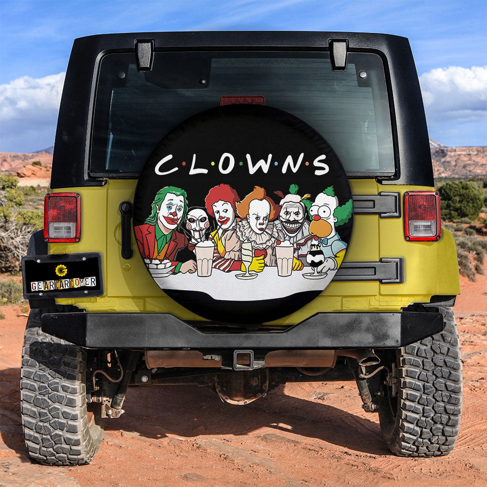 Clowns Mashup Spare Tire Covers Custom Car Accessories - Gearcarcover - 2