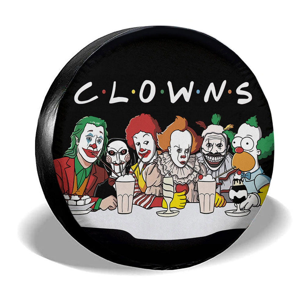 Clowns Mashup Spare Tire Covers Custom Car Accessories - Gearcarcover - 3