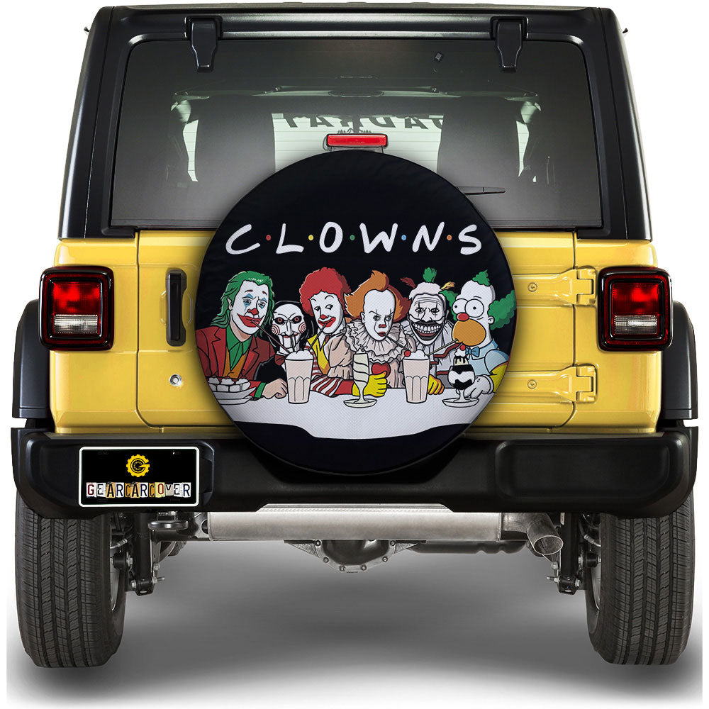 Clowns Mashup Spare Tire Covers Custom Car Accessories - Gearcarcover - 1