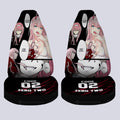 Code:002 Zero Two Car Seat Covers Custom For Fans - Gearcarcover - 4