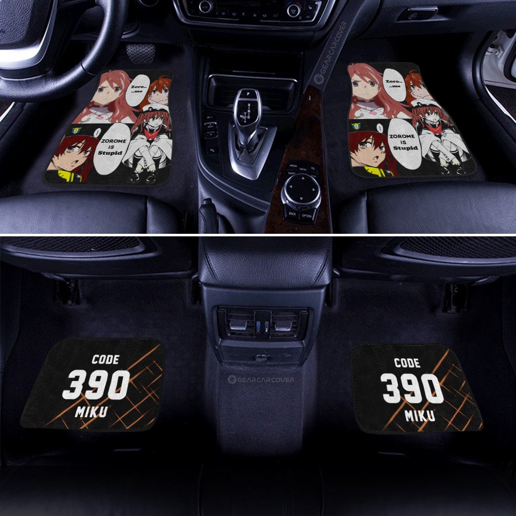Code:390 Miku Car Floor Mats Custom Car Accessories - Gearcarcover - 3