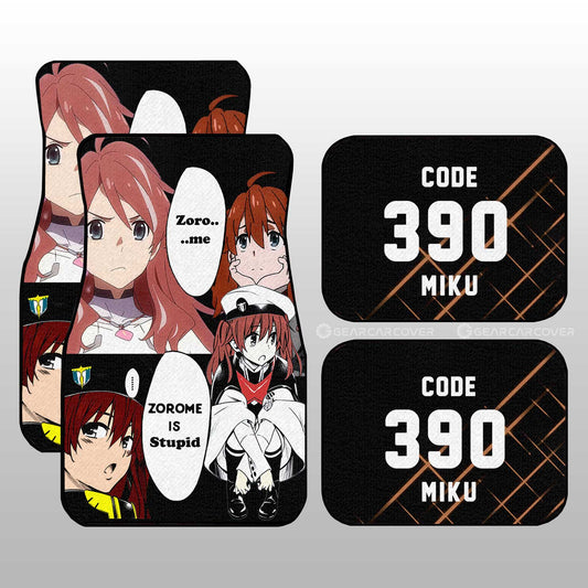 Code:390 Miku Car Floor Mats Custom Car Accessories - Gearcarcover - 1